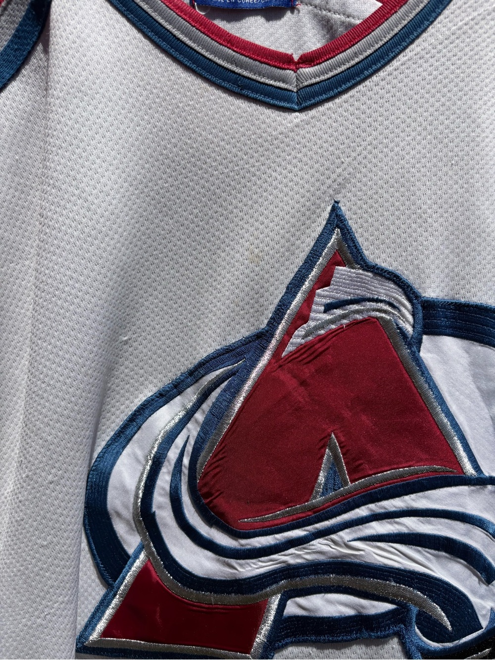 Colorado Avalanche Starter Vintage Hockey Jersey Joe Sakic Sewn XL Jersey - Picture 4 of 12